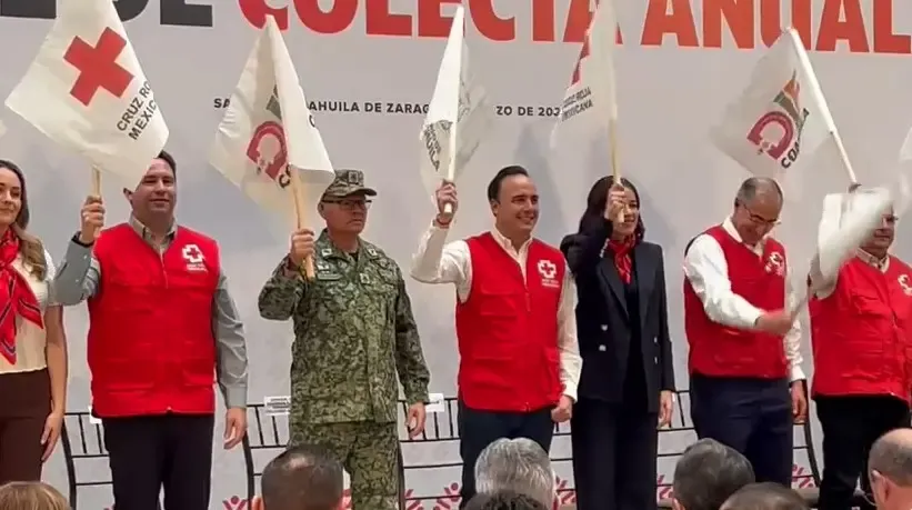 Coahuila: Inicia la colecta anual de la Cruz Roja