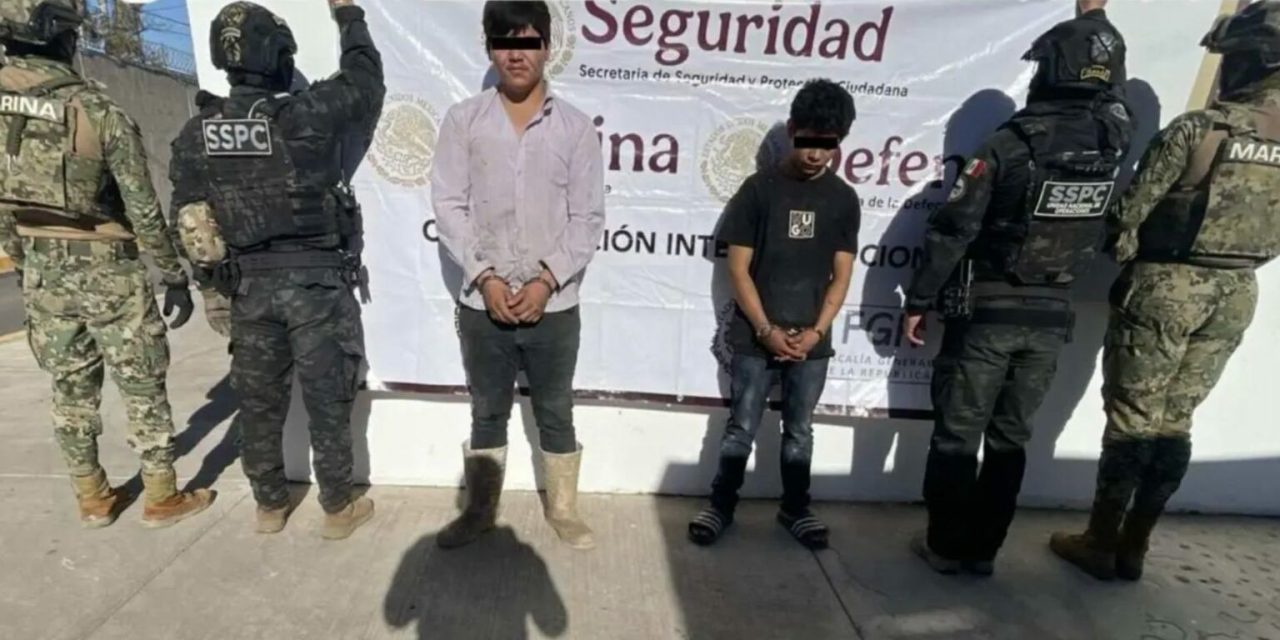 La Marina detiene a dos operadores del ‘Comandante R24’ del Cártel de Sinaloa