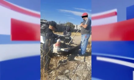 Detiene Policía Ambiental  a 5 tiradores de escombro