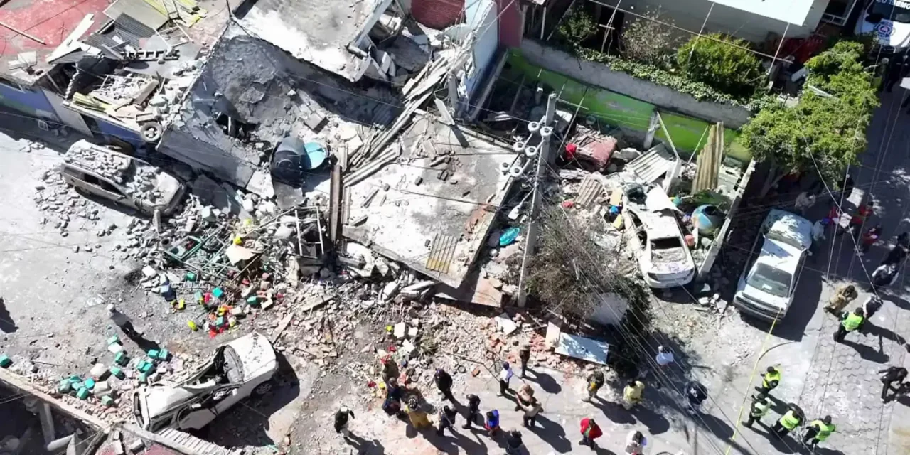 Explosión de tanque estacionario deja 12 heridos en Coacalco, Edomex