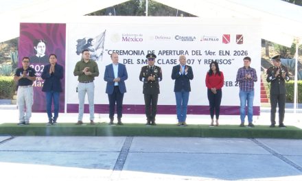 Inician 400 jóvenes el Servicio Militar Nacional