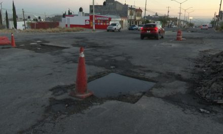 Intransitable el bulevar Cedros en Nuevo Mirasierra