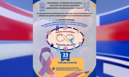Invita Facultad de Ciencias Químicas a la inmuno campaña de prevención del Cáncer