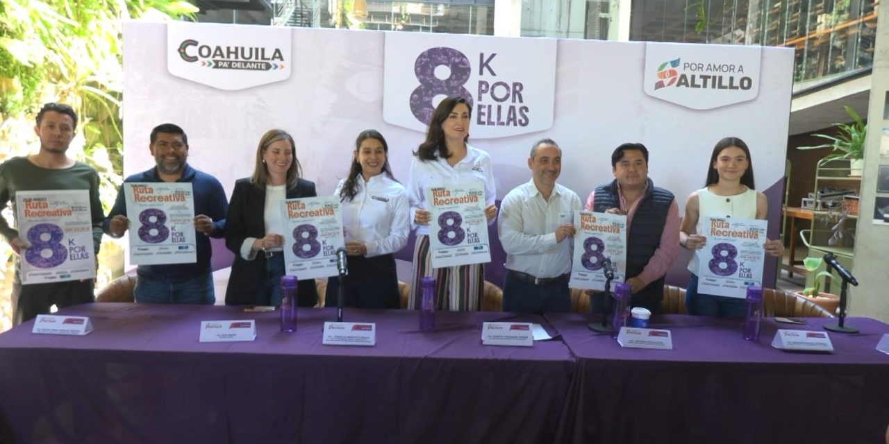 Invitan a participar en carrera ‘8K por ellas’ en Saltillo
