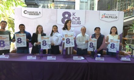 Invitan a participar en carrera ‘8K por ellas’ en Saltillo