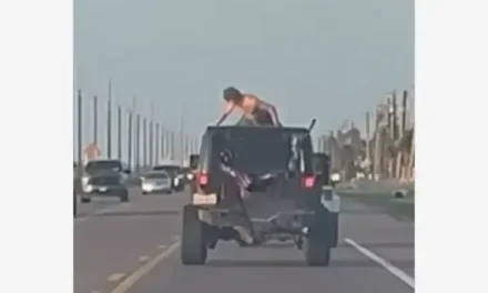 Joven resulta herido tras caer del techo de un Jeep durante Spring Break en Texas
