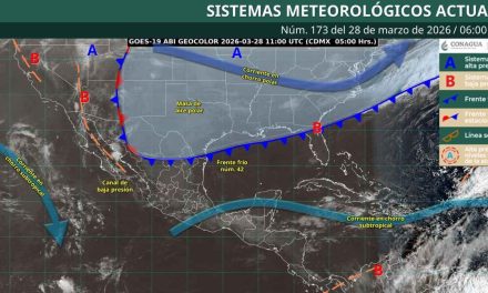 Masa de aire polar provocará descenso de temperaturas en gran parte del país