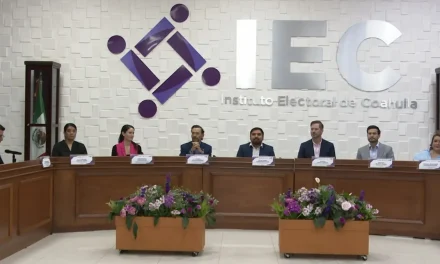 Firman convenio de colaboración IEC y COPARMEX para promover la participación ciudadana