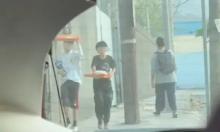 Mujer se vuelve viral al ayudar a niños que perdieron su pizza en Santa Catarina
