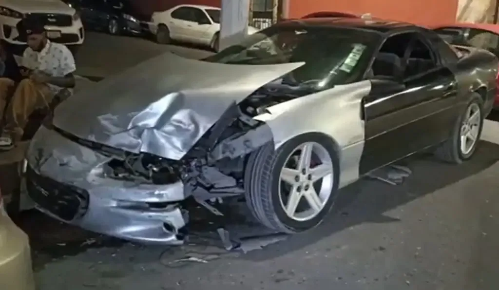 Por distracción provoca accidente en Saltillo