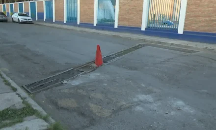 Rejillas ubicadas en la colonia La Salle resultan todo un peligro