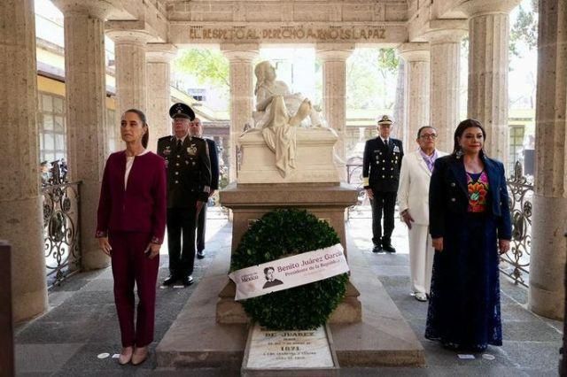 Sheinbaum encabeza bicentenario del natalicio de Margarita Maza