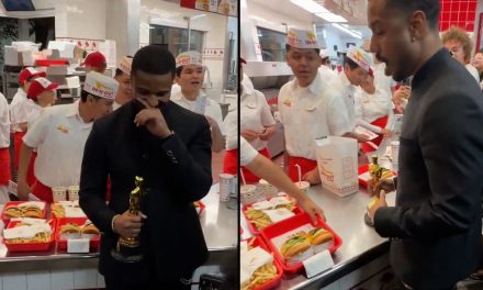 Así festejó Michael B. Jordan tras ganar el Oscar a mejor actor por Sinners