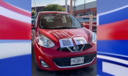 Automóvil de “infiel” se hace viral