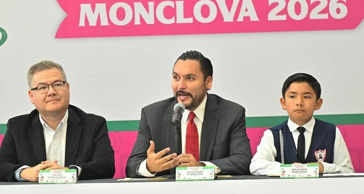 Niñas y niños integran Cabildo Infantil 2026 en Monclova