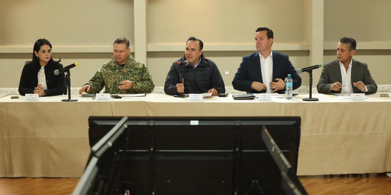 Manolo Jiménez refuerza la seguridad de Coahuila con coordinación