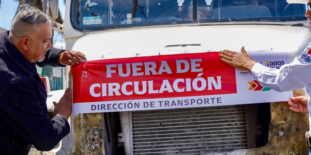 Ramos Arizpe ‘frena’ unidades en mal estado y eleva estándares del transporte