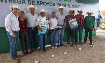 Anuncia Javier Díaz más de 110 mdp para el campo de Saltillo