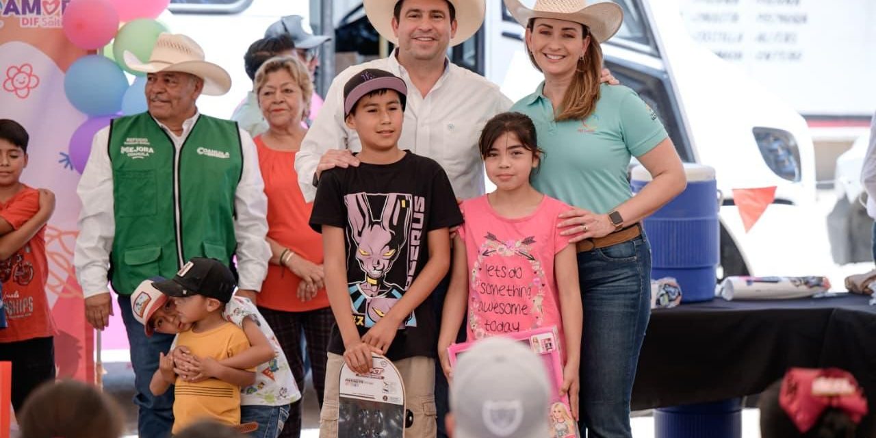 Llevan Javier y Luly Alimentos de Corazón al área rural de Saltillo