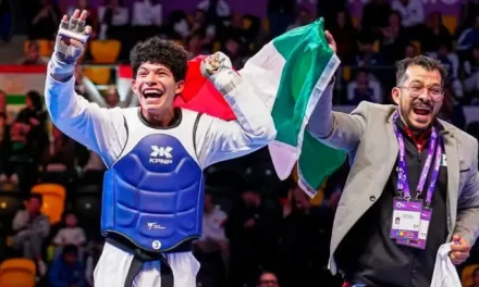 México brilla en el Mundial Juvenil de Taekwondo con oro de Cortés y plata de Ponce