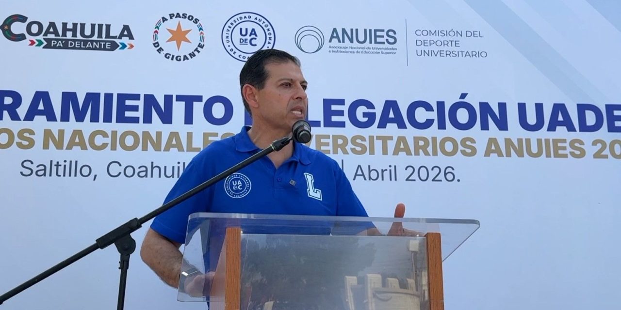 Abanderan a atletas que ya están listos para Campeonatos Nacionales Universitarios ANUIES 2026