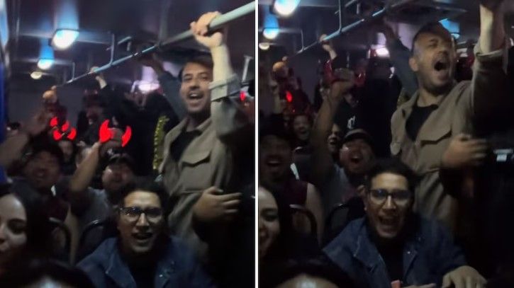 Fanáticos de AC/DC viralizan transporte público en CDMX tras concierto