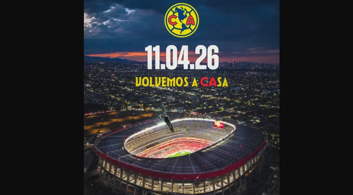 América regresará temporalmente al Estadio Banorte tras su remodelación
