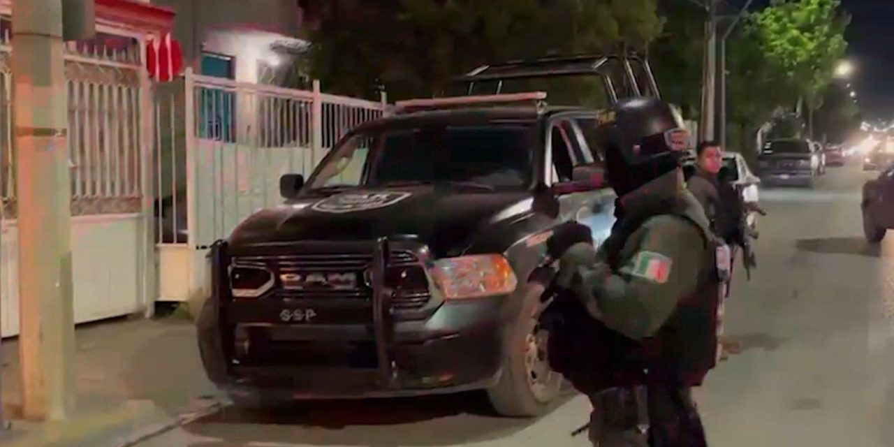 Cateo por presuntas drogas moviliza a fuerzas estatales y federales en Saltillo
