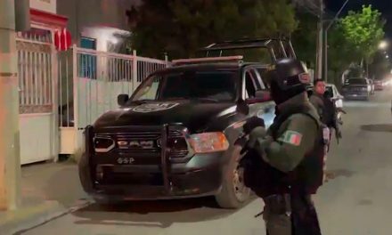 Cateo por presuntas drogas moviliza a fuerzas estatales y federales en Saltillo