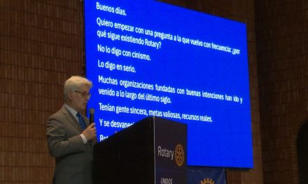 Visitó Saltillo el presidente de Rotary Internacional
