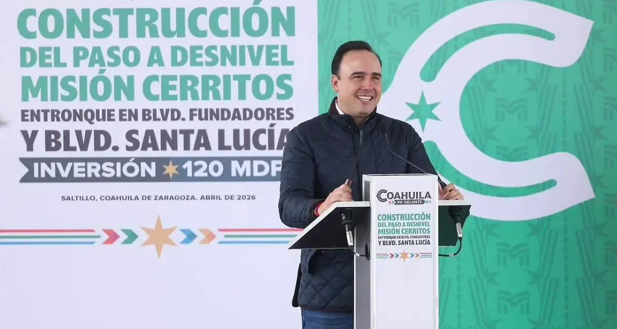 Seguimos arrancando grandes obras de infraestructura: Manolo Jiménez