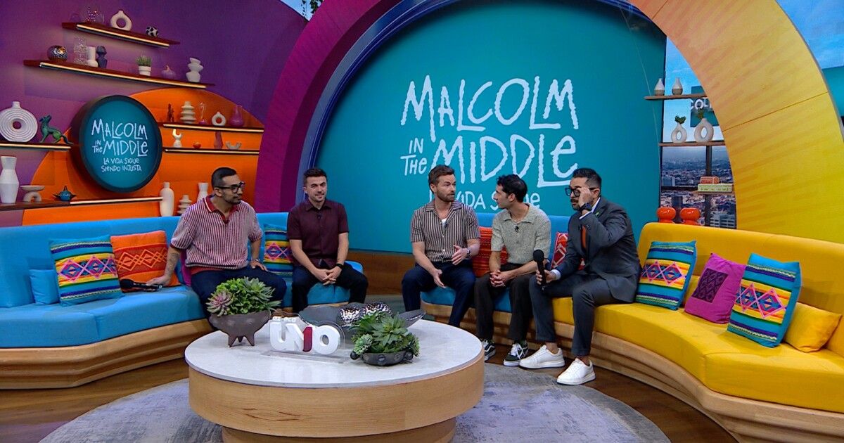 Integrantes de Malcolm el de en Medio visitan  Venga La Alegría ¿Qué les pusieron a hacer?