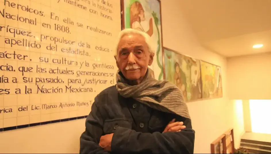 Muere Melchor Peredo, último gran exponente del muralismo mexicano a los 99 años