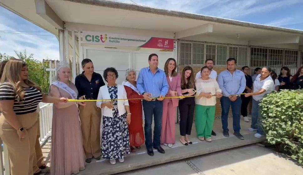 Inauguran el Centro Intergeneracional en Saltillo