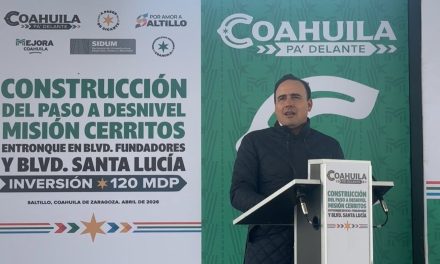 Inicia construcción de paso a desnivel en Misión Cerritos