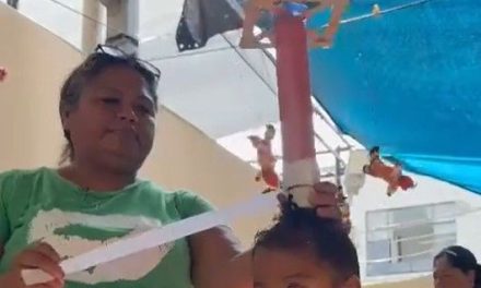 Video: Niña le gana a la IA y sorprende con su ‘peinado loco’ de los Voladores de Papantla