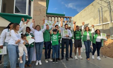 Presenta el Verde a sus candidatos a diputados locales