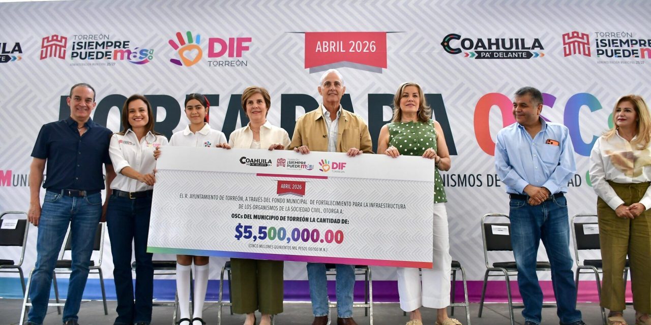 Román Cepeda entrega recursos del Forta 2026 a 38 organismos de la sociedad civil