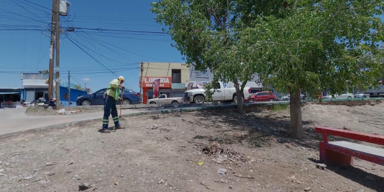 Realiza Saltillo limpieza profunda en Parque Lineal de Bellavista