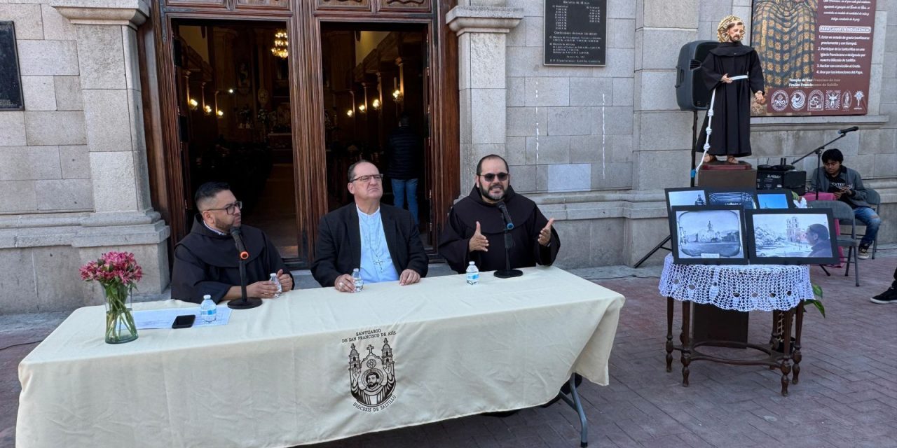Saltillo: Templo de San Francisco de Asís formaliza el decreto de elevación a Santuario Diocesano