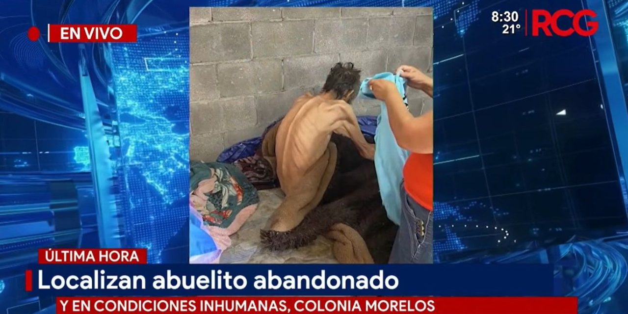 Saltillo: Abuelito estaba en total abandono en la colonia Morelos; vecinos lo ayudaron