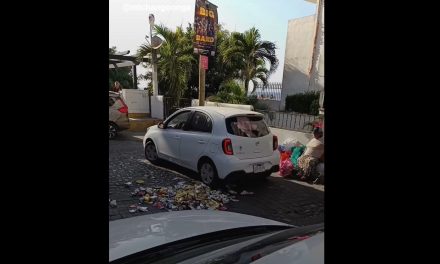 Ingenio mexicano nivel: abuelita deja latas en la calle para que los autos las aplasten por ella