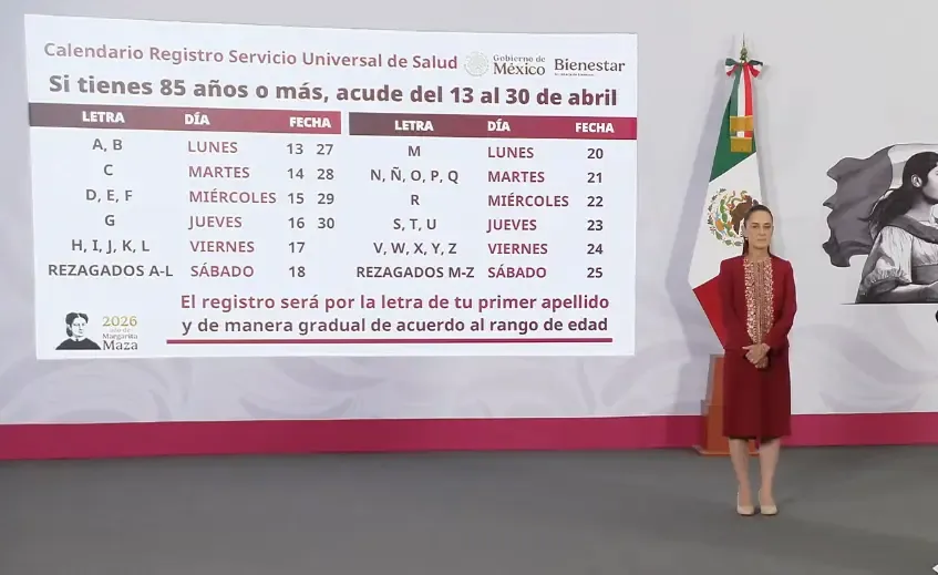 Anuncian sistema universal de salud y nueva credencial médica en México