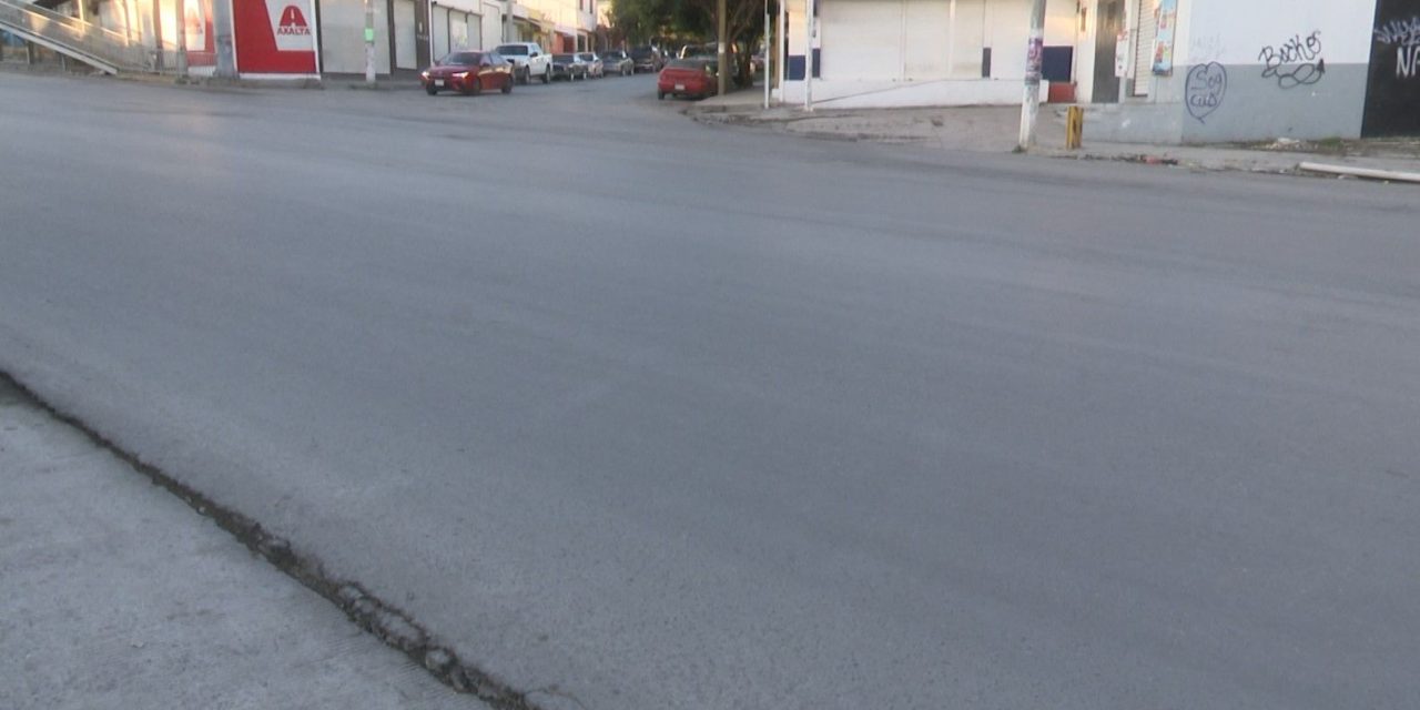 Solicitan pintura en el bulevar Otilio para separar los carriles de circulación