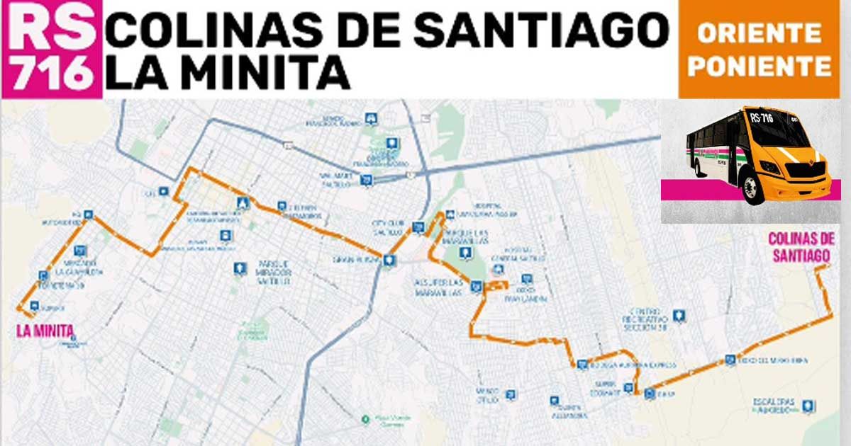 Llegará la ruta alimentadora RS-716 a la zona hospitalaria en el Centro Metropolitano