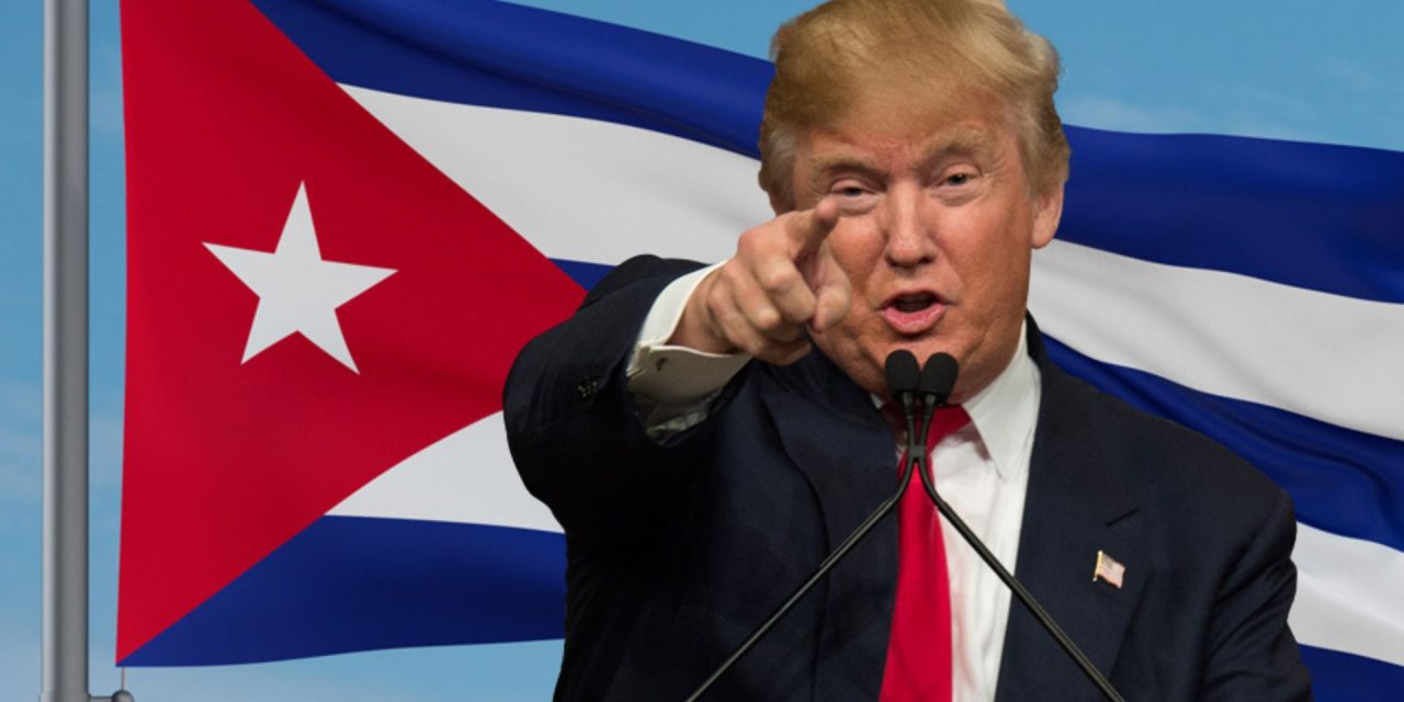 Trump endurece presión contra Cuba con nuevas sanciones