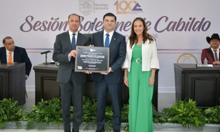 Reconocen los 100 años de Canaco en Acuña