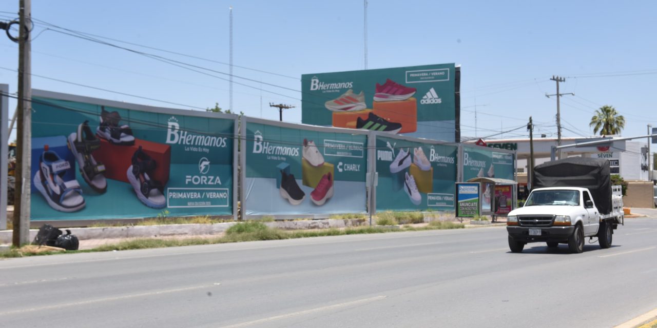Refuerzan acciones para la eliminación de la contaminación visual en Torreón
