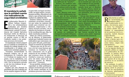 Portada RCG Lagunera [7 de mayo de 2026] ‘Ningún estado gobernado por Morena está mejor que Coahuila’; Morena está muerto en Saltillo y en Torreón y más…