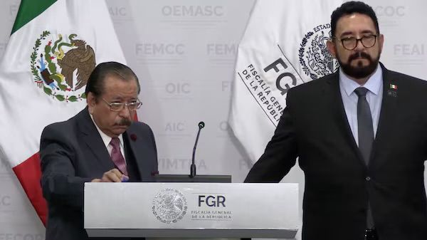 FGR frena detención de Rubén Rocha Moya